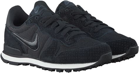 geheel zwarte lederen sneakers nike dames|Nike schoenen dames.